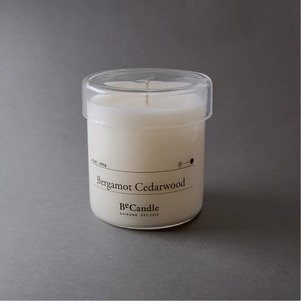 Scent Candle 200g Bergamot . Cedarwood 【Becandle】