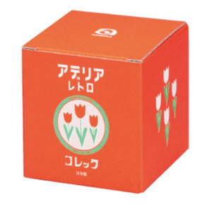 【ADERIA】昭和復古花朵玻璃糖果罐 (鬱金香)