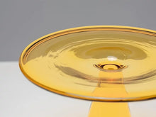Load image into Gallery viewer, Glass Plate Yellow【clear b】
