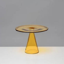 Load image into Gallery viewer, Glass Plate Yellow【clear b】