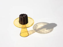 Load image into Gallery viewer, Glass Plate Yellow【clear b】