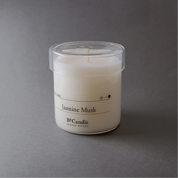 Scent Candle 200g Jasmine Musk 【Becandle】