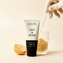 Load image into Gallery viewer, SPF 30 Natural Mineral Sunscreen Lotion | Salt &amp; Stone