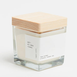 Veggie Candle Happy Holiday Square | Hetkinen