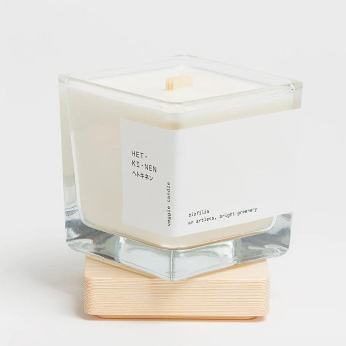 Veggie Candle Biofilia Square | Hetkinen