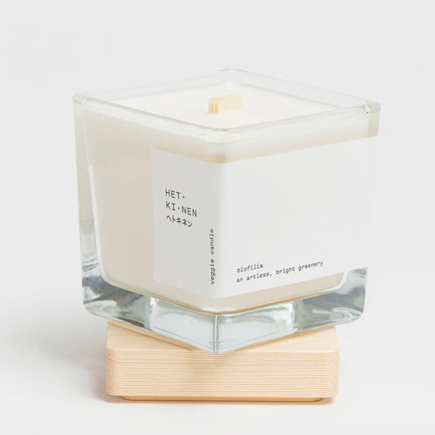 Veggie Candle Biofilia Square | Hetkinen