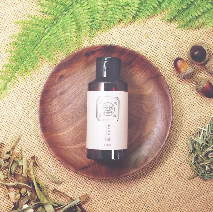 植草潤顏露 . 清爽潤澤好顏色 100ml | 大春煉皂