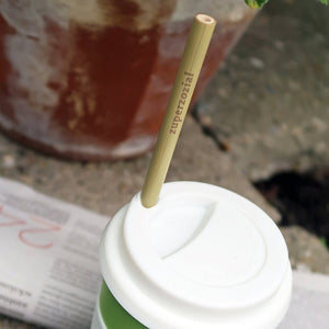 Bamboo Straws Reusable Set/ 6+Brush | Zuperzozial