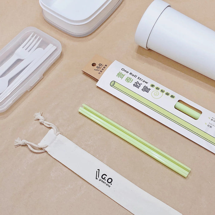 壹卷飲管 One Roll Straw | Green One